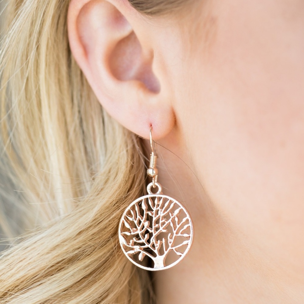 TREE Ring Round - Rose Gold